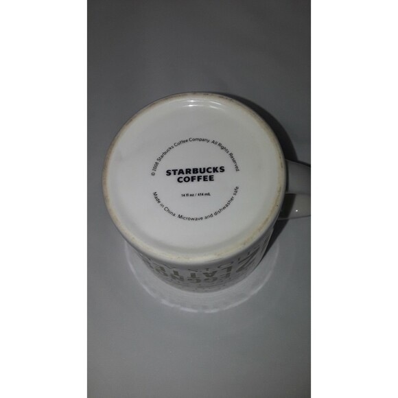 Starbucks 12 Days of Christmas Coffee Mug 14 oz 2008 Holiday Collectible - Picture 4 of 9